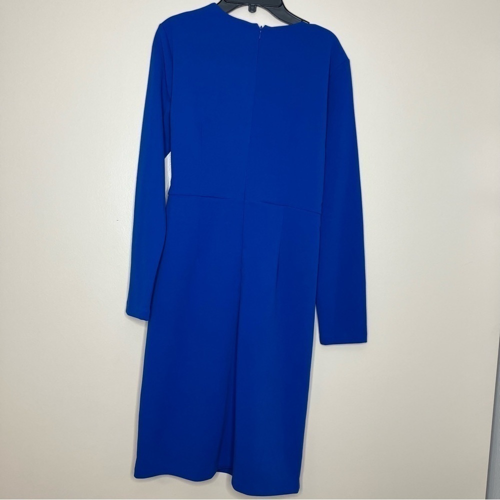 Dkny royal blue dress size 6 - Picture 3 of 6